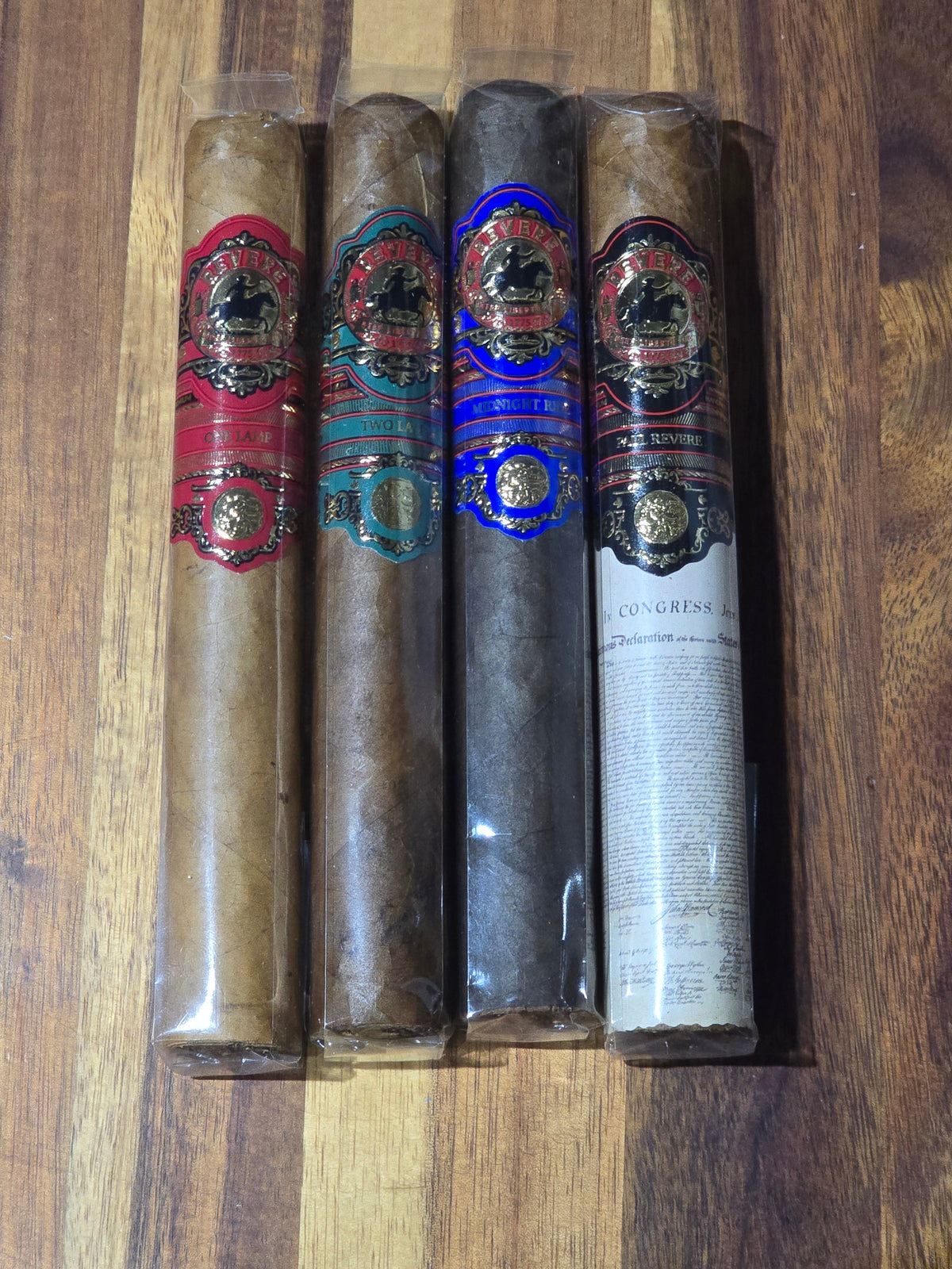 Revere Cigars Sampler Pack- 4 Cigars
