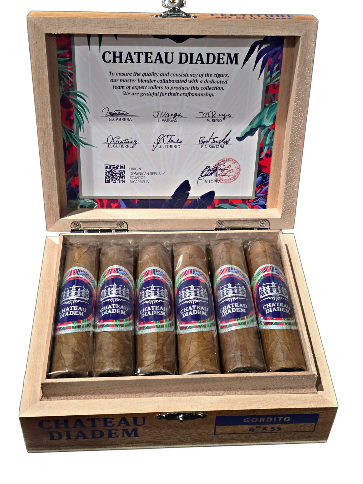 Chateau Diadem Cigars Certitude Gordito