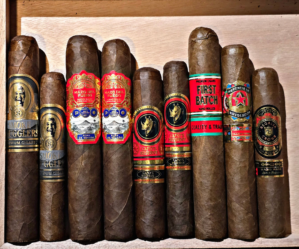 Don Palomon Selection Sampler- 9 cigars