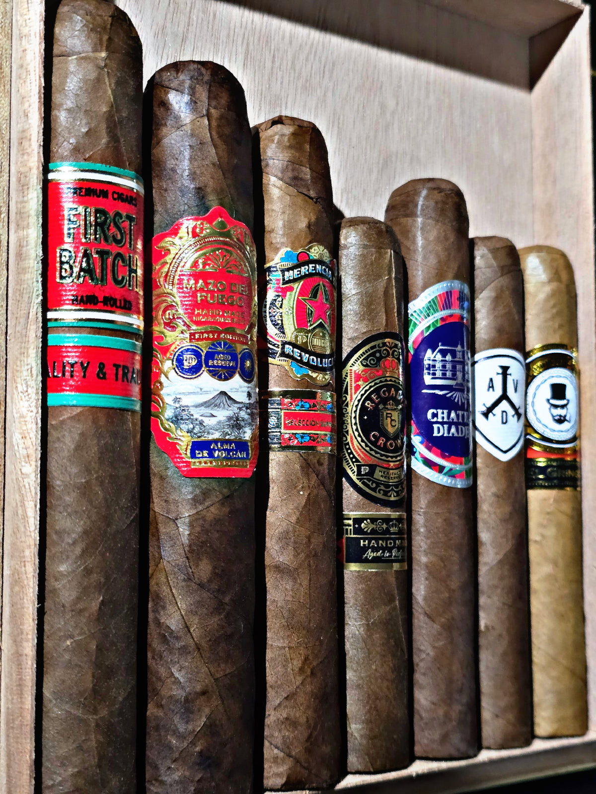 Boutique Bangers Sampler No 1 - 7 Cigars