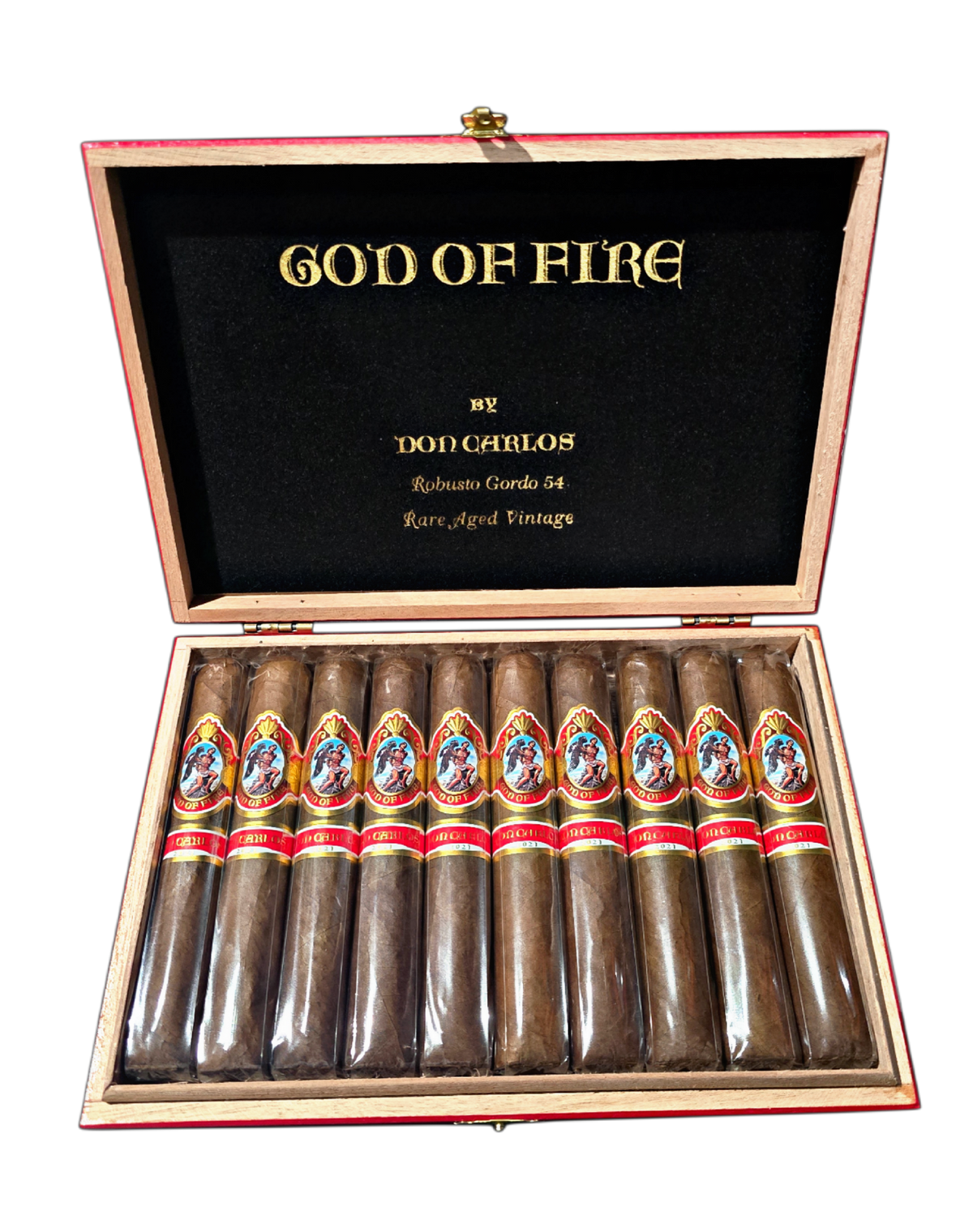 God Of Fire by Don Carlos Robusto Gordo 54