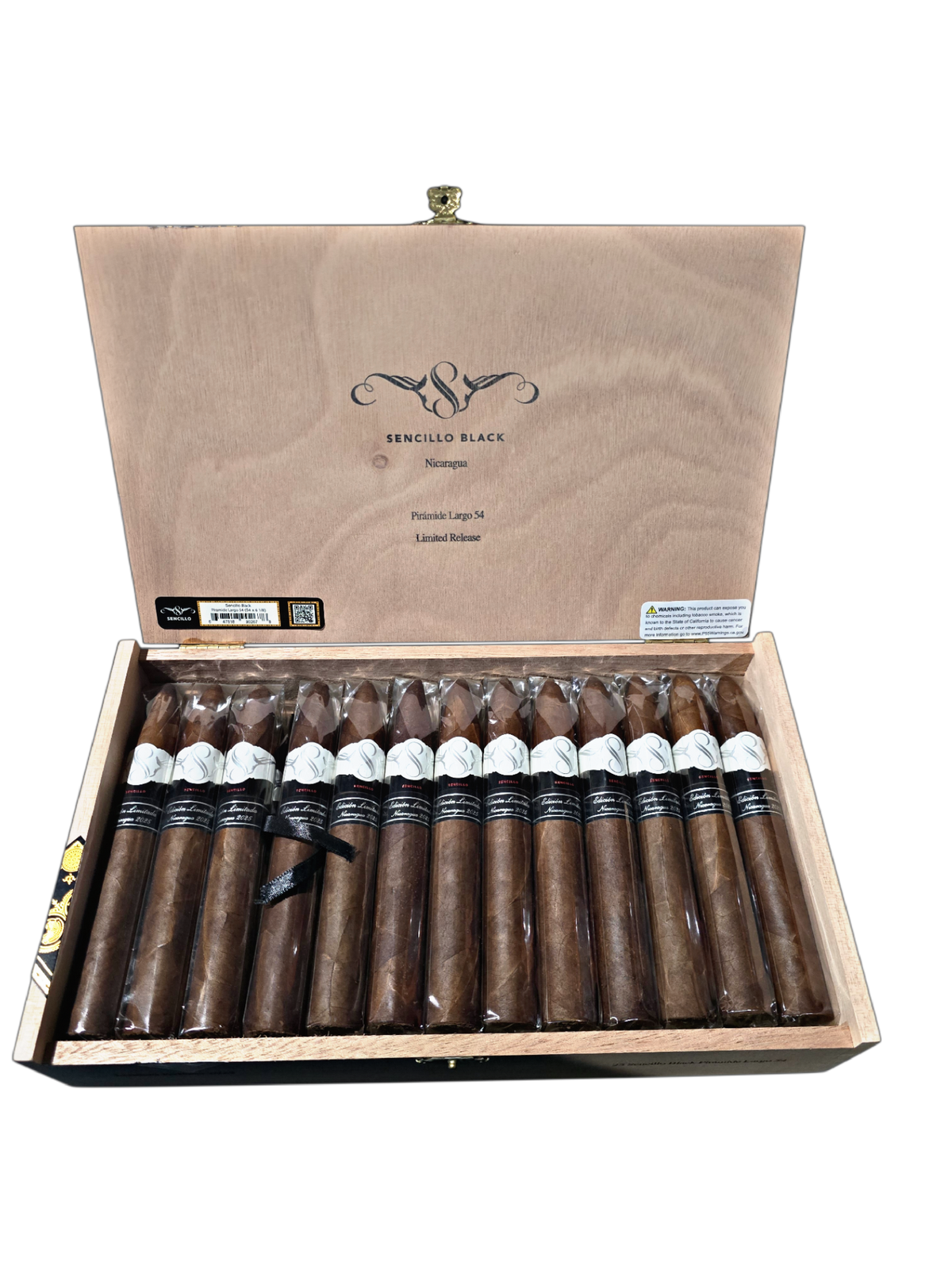 Sencillo Black Piramid Largo 54