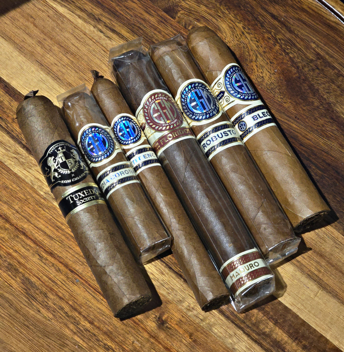 EGM Cigars 6 Cigar Sampler