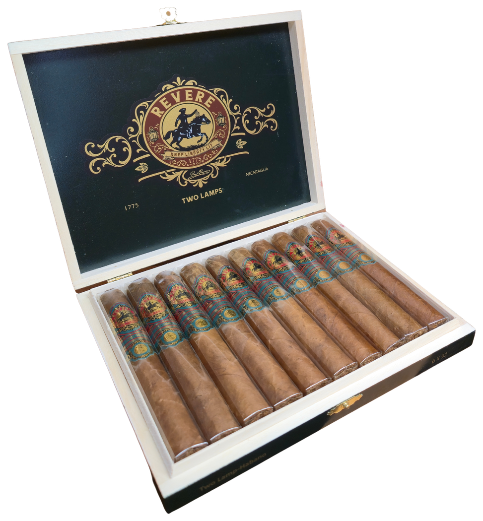 Revere Cigars Two Lamps Habano Toro